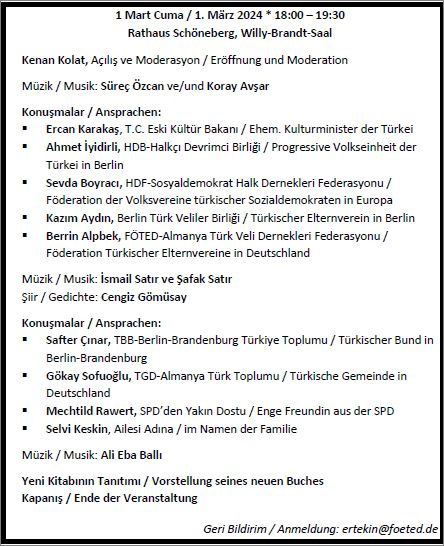 TÜRKISCHER ELTERNVEREIN BERLIN BRANDENBURG